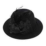 Totority ペット用 デニム製装飾ハット 犬猫兼用耐摩耗性おしゃれ帽子 パーティー コスプレ 写真撮影に