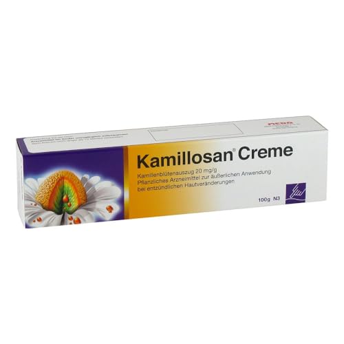 Kamillosan Creme: Entzündungshemmende Wund und Heilcreme zur Hautpflege bei Neurodermitis und Ekzemen, 100 g