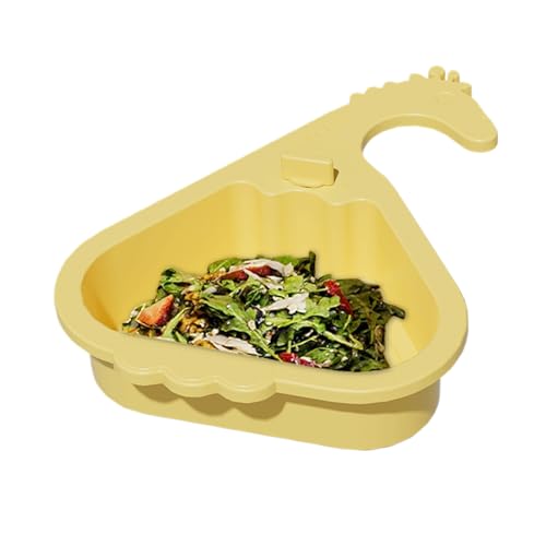 Food Strainer - Durable Sink Filter | Compact Drain Basket With Strong Catcher Feature, Multipurpose Vegetable Fruit Rice Pâte Rinsing Tool For Kitchen Cleaning Washing Cooking Bathroom Utile