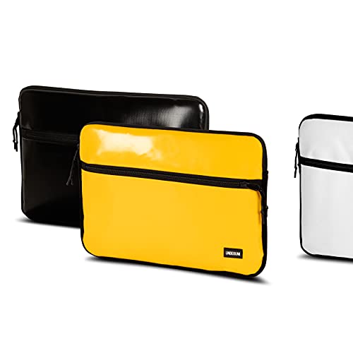 Housse pour ordinateur portable MacBook Air 13 étui tissu jaune - 3
