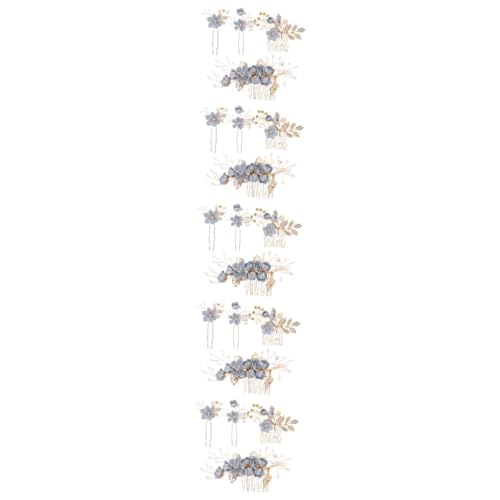 Coiffure mariée romantique : peigne cheveux fleur dorée pour briller lors de votre union élégante