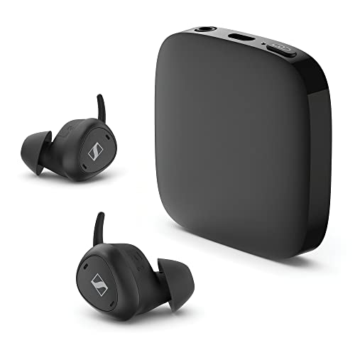 Sennheiser TV Clear Set - Wireless TV Earphones with Passive Noise Cancellation and Bluetooth - Comfortable, Wireless In-ear TV Headset
