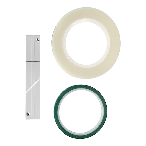 1 4 10 Zoll Bandspleißset, Professioneller Bandspleißblock für Revoxsonido 1 4 10 Zoll Open Reel to Reel Tape Media, Länge Verstellbar