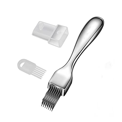 Huiyu 細切りターネギカッター ねぎサッサ ステンレス製 野菜 唐辛子カッター 細切り 便利小物