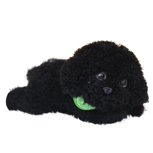 Générique Jouet Caniche en Peluche réaliste, Jouet en Peluche Chien réaliste, décoration d'intérieur Douce et pour Petite Amie, Hommes, Femmes, garçons