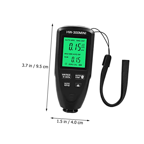 Medidor Digital de Espesor de Recubrimiento LIFKOME para Medición de Pintura Automotriz, Probador No Destructivo con Detección Automática de Sustrato para Capas de Pintura y Uso Industrial miniatura 2