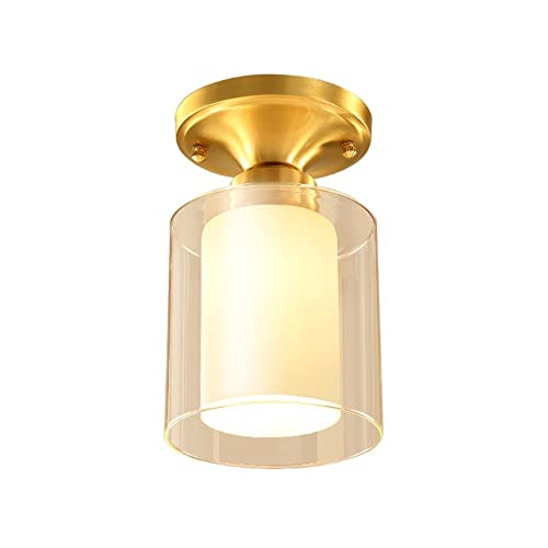 Lámpara de pasillo moderna en cristal para transformar la entrada de tu hogar con estilo LED 2