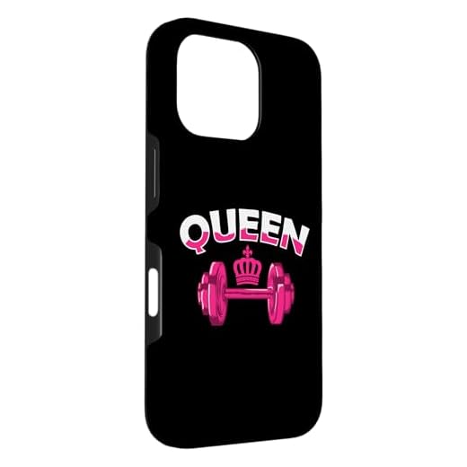 Queen Partner Dumbbell Case for iPhone 16 Pro