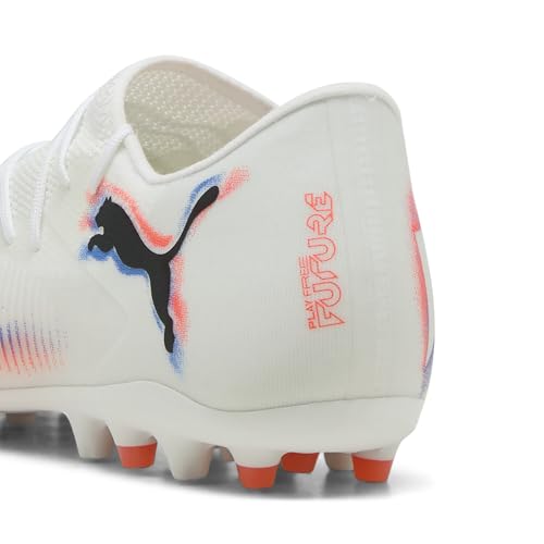 Botas de fútbol PUMA Future 8 Match MG botas bajas blancas unisex 41 2