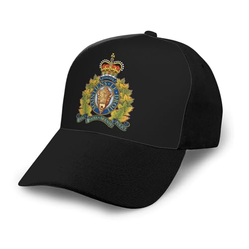 Royal Canadian Mounted Police Unisex Classic Adjustable Curved Brim Baseball Cap, Trucker Hat