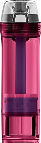 Thermos NSF/ANSI 53 Certified Tritan Water Filtration Bottle, 22-Ounce, Pink