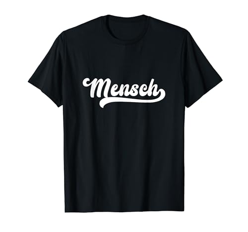 Mensch Hebrew Yiddish Slang Jewish Humor Father's Day Dad T-Shirt
