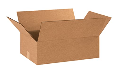 Image of Secure Seal - 17x12x6 Pack of 50 Corrugated Cardboard Packing Shipping Mailing Moving Carton Boxes