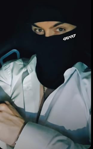 Image of Balaclava Face Mask with Hand Sleeves for Bikers UV Protection