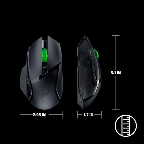 Razer Basilisk V3 X HyperSpeed Customizable Wireless Gaming Mouse Black - image 8