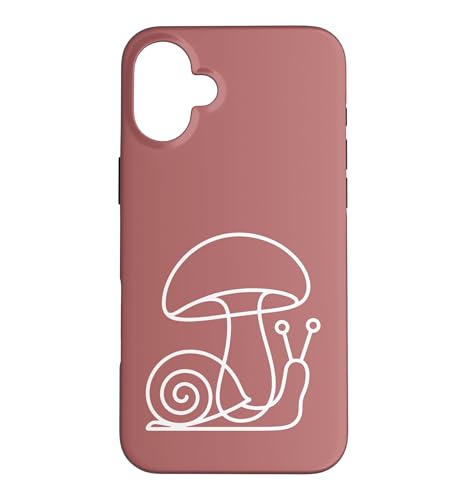 Cottagecore �J�^�c���� �L�m�R �̉a�A�[�g �X�}�z�P�[�X iPhone 16 Plus �p