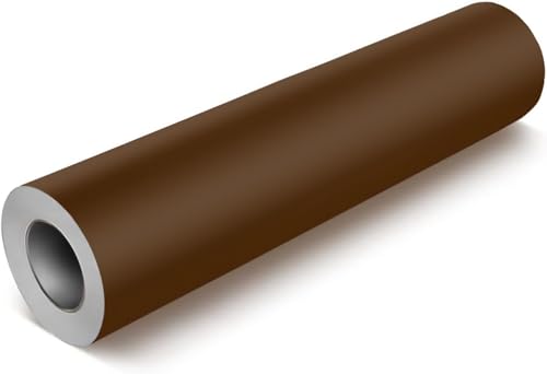 VViViD Brown Matte DECO65 Permanent Adhesive Craft Vinyl for Cricut Silhouette & Cameo (7ft x 11.8 Roll)