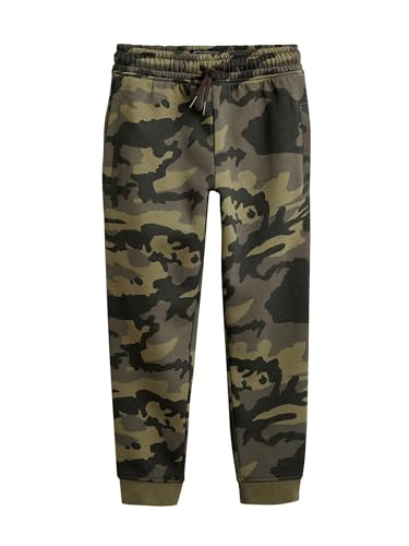NEXT Garçon Pantalon de Jogging Slim Khaki Camo 7 Ans