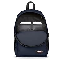 EASTPAK Out of Office Rucksack 27L (44 x 29,5 x 22 cm), Laptopfach 13–15 Zoll, wasserabweisender Schul- & Arbeitsrucksack, robuster Tagesrucksack mit gepolsterten Trägern - ULTRA MARINE – Ansicht 4