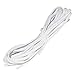 Rehabilitation Advantage Elastic Shoelaces, White, 26 Inch