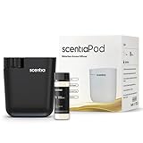 Scentia Waterless Plug-in Scent Diffuser with App Control | Essential Oil Diffuser | Hotel-Inspired Scent Included | 600 Sq. Ft. Coverage | Housewarming Gift | Black