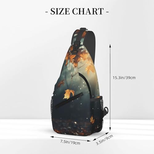 Mochila Bandolera Pequeña para Senderismo Unisex Negra miniatura 3