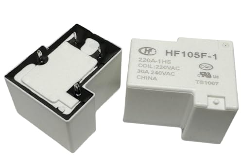 Relais HF105F-1 220A-1HS pour circuits électriques de forte puissance 30A