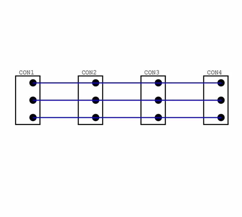 Slim DIN Rail Mount 30A/300V 3x3 Position Pluggable Terminal Block Distribution Module.