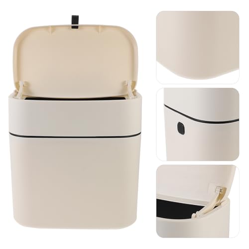 Caneca de basura colgante para puerta de cocina con tapa miniatura 4