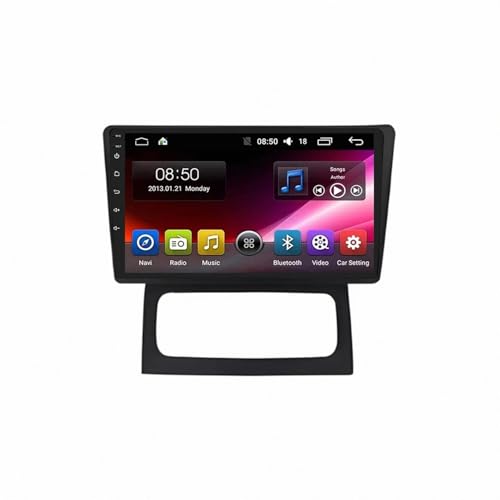 GPS Voiture Écran Tactile pour Renault Clio Campus afin de Remplacer l'Autoradio Origine