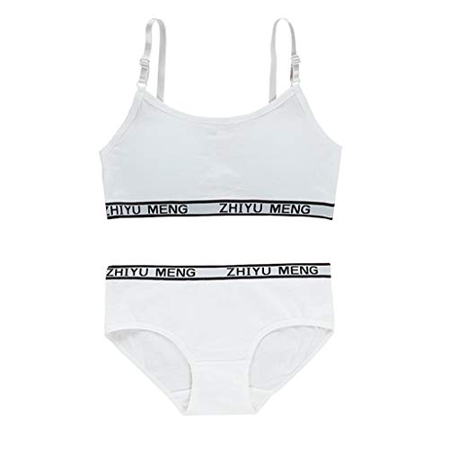 Meatyhjk 2019 - Conjunto de ropa interior de algodón para adolescentes