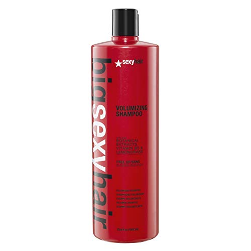 Sexy Hair 15SHASF33 Champú voluminizador sin sulfato - 33.8 oz
