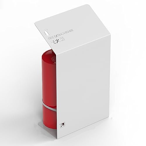 Soporte para extintor de incendios, gabinete de acero para extintor, funda de extintor de soldadura de hierro