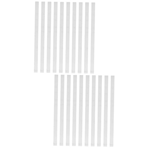 HAPINARY 2sets Book Binding Glue Glue Strips for Book Repair Bookbinding Tape Strips Multi-function Craft 10pcs*2