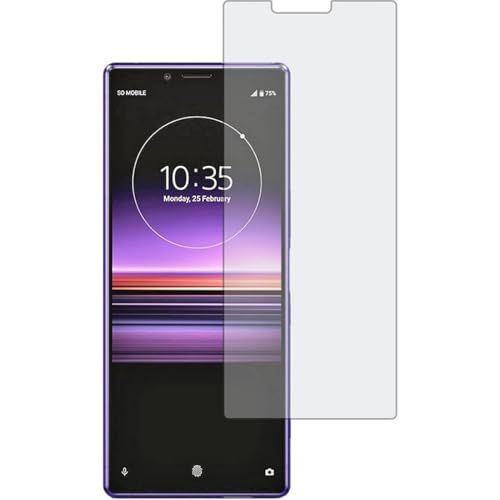 Image of Embed HD-Clear Screen Guard for Sony Xperia 1 - Harder or Durable Plastic & More Impact-Resistant Than Glass, with Free Installation Kit