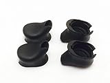 Four New Black - Eartips / Earbuds for Plantronics Explorer M50 Universal Bluetooth Headset