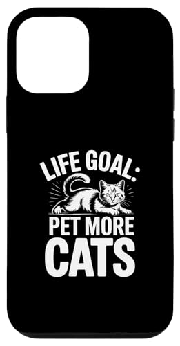 Life Goal Pet More Cats �X�}�z�P�[�X iPhone 12 mini �p