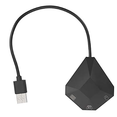 Garsentx Keyboard and Mouse Converter,Keyboard and Mouse Adapter,Support Switch Platform,Compatible with Multiple Platforms PS4, One, PS3, Xbox360