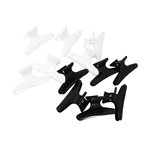 Pasadores de Peluquería de Mariposa,12 Piezas Pinza para el Cabello Painzas de Mariposa Abrazadera ​Garra ​Antideslizantes de Plástico para Mujeres Niñas