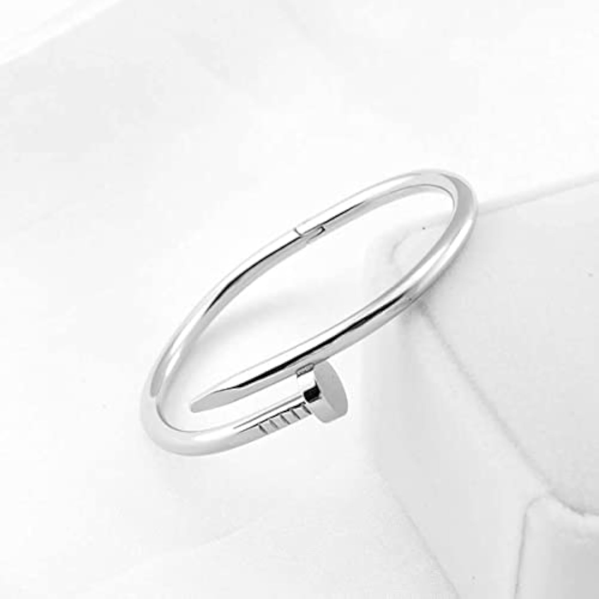 Stainless Steel Anti Tarnish Nail Bracelet