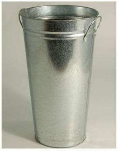 Galvanised Flower Vase (large 38cm)