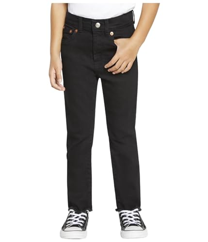 Girls' High Rise Straight Fit Jeans