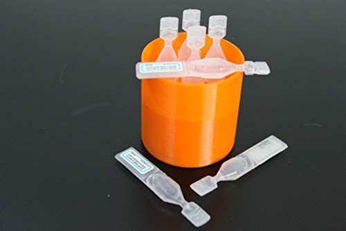 Eye Drops Holder & Storage w/lid, Holds 7 Single use Disposable vials