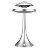 FHISD Zwevende UFO Suspension Smart Speaker Creatieve UFO Zwarte Technologie Magnetische Levitatie Tafellamp Bluetooth…