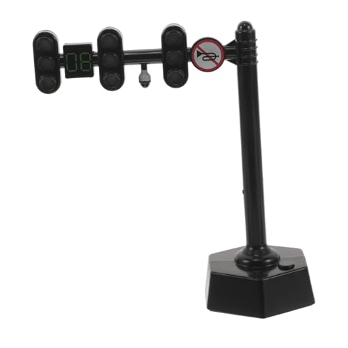Abaodam Juguete de Semáforo Sonido y Luz Semáforo Eléctrico para Señal de Tráfico Miniatura para Tráfico Interiores o Exteriores Años Adelante