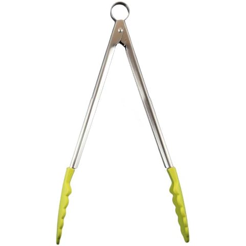 Cuisipro Locking Tongs with One-Hand Operation Cover