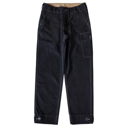 Red Tornado Aviator's Trousers Relaxed Tapered Fit