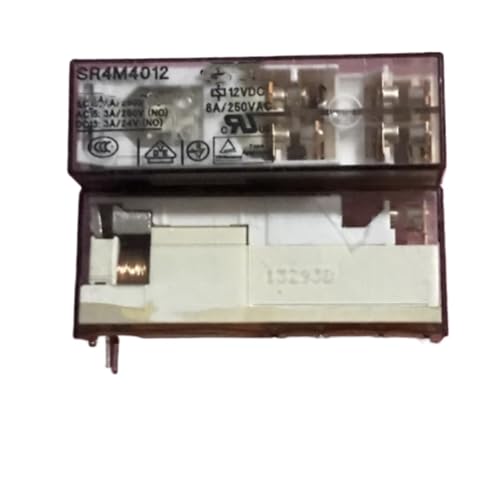 Relais de précision SR4M4012 12V CC 8A, commutation haute performance 250V CA
