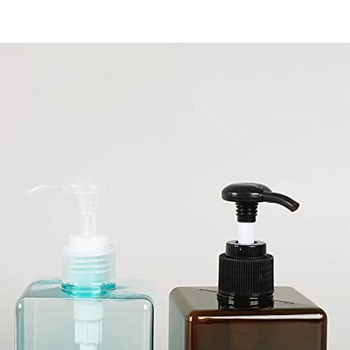 2pcs Shower Gel Shampoo Press Hair Conditioner Bottle Plastic Storage Bottles Empty Refillable Press Dispenser 250ml Bottle_voghion.com