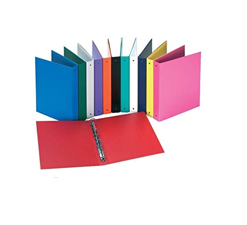 Elba O-Ringordner A4 3er Set - Rot/Grün/Blau Für Dokumente